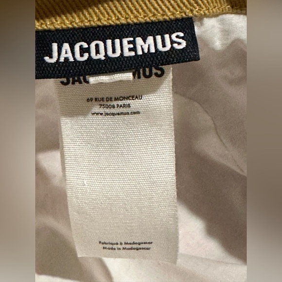 NEW Jacquemus Beaded and Embroidered Logo Bucket Hat - Picture 4 of 5